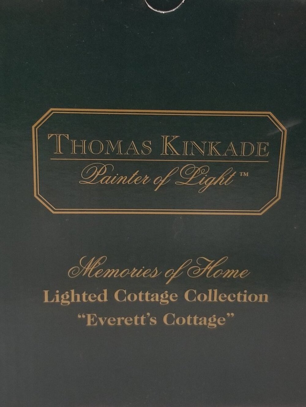Thomas Kinkade "Everett's Cottage" Illuminated Vignette, EUC - Picture 9 of 14
